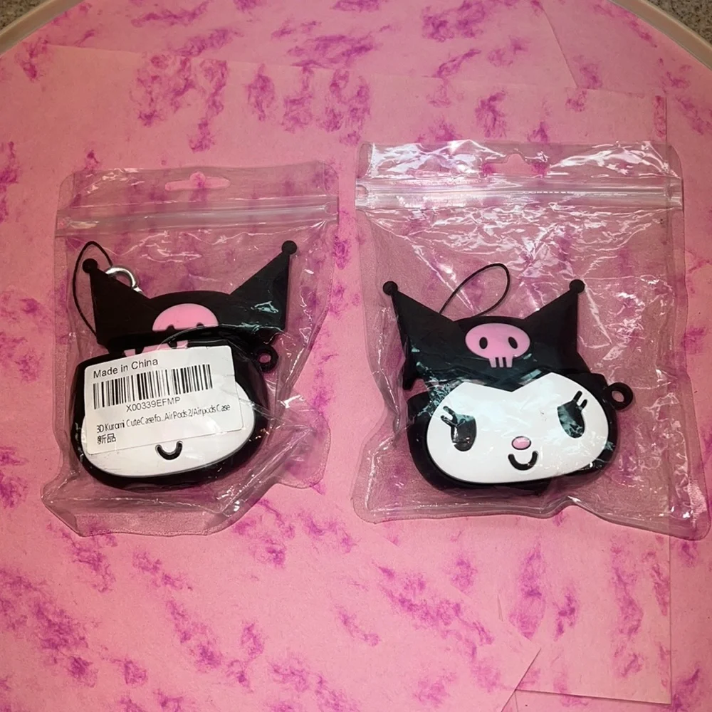 Sanrio Hello Kitty Kuromi Wireless Earbud Case Silicone Cover AirPods 2 AirPods